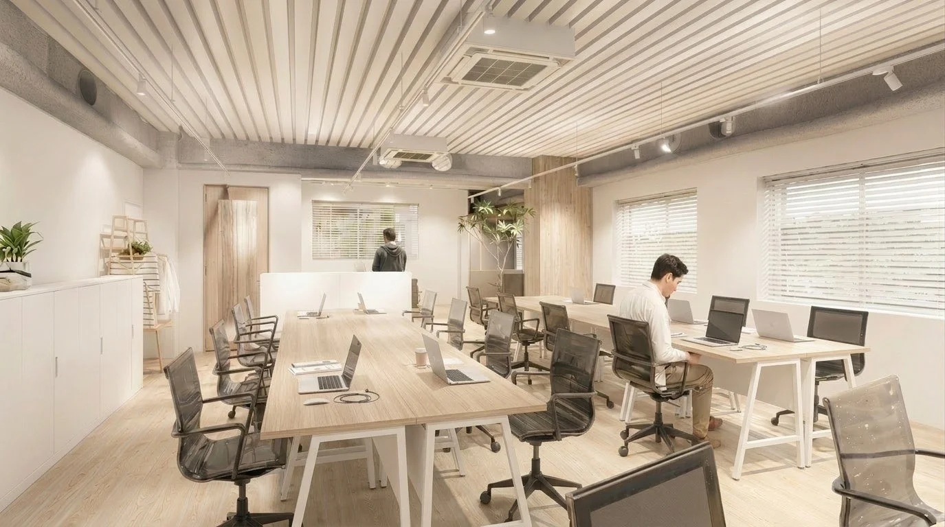 CANVUS MEGURO AOBADAIのオフィス空間
