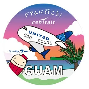 グアムに行こう!オリジナルステッカーイメージ