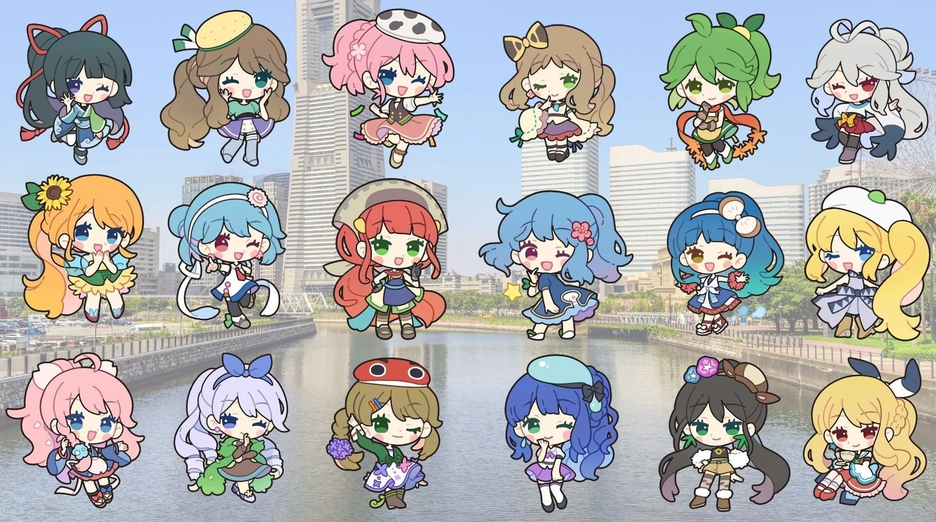 Yocco18キャラクター集合