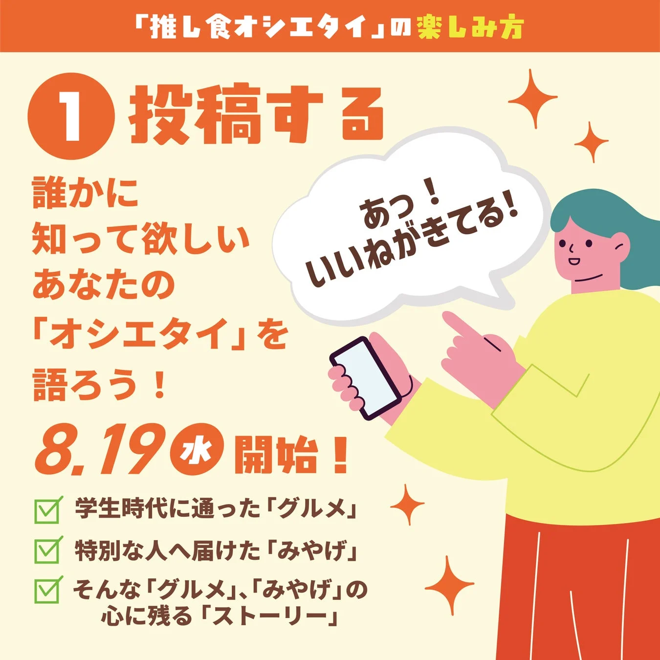 投稿の楽しみ方