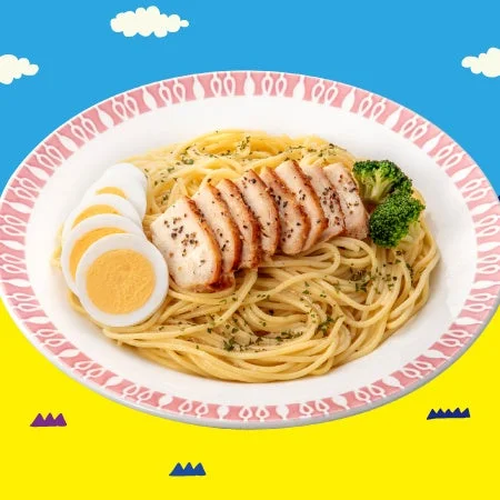 旨塩ガーリックパスタ