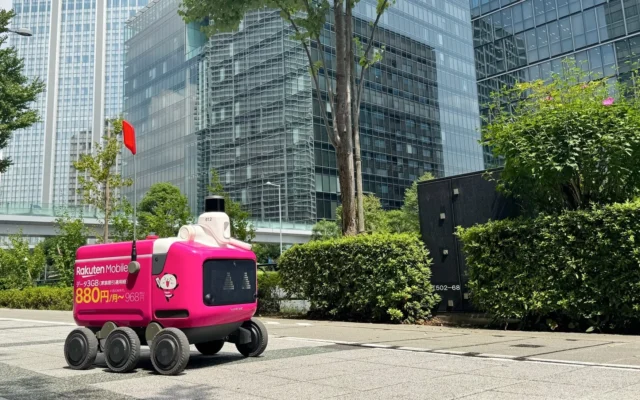 東京都江東区豊洲へ拡大！楽天の自動配送ロボットサービス「楽天無人配送」がさらに便利に