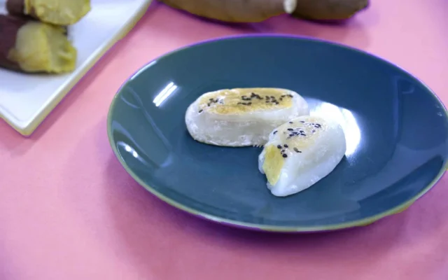 茨城県行方市の恵み「行方かんしょ（紅優甘）」使用！JALと笹屋伊織が共同開発した「紅はるかの長福寺餅」が新登場
