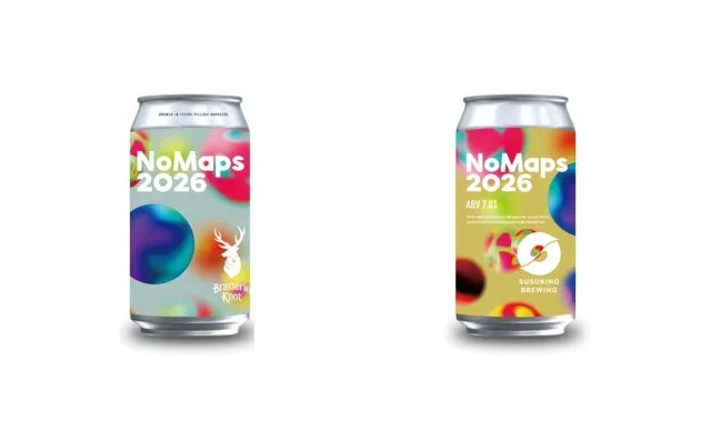 北海道のクリエイティブコンベンション「NoMaps2026」に合わせたオリジナルクラフトビールが登場！